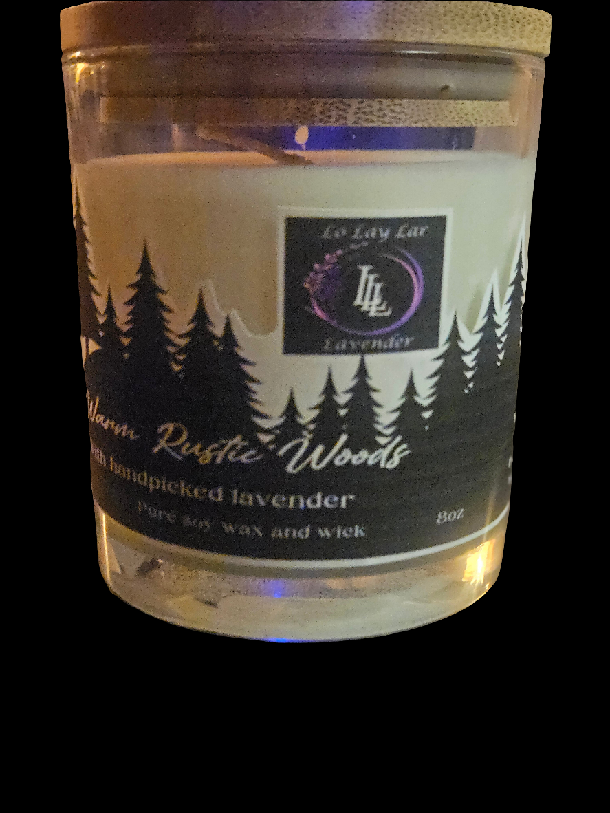 Warm Rustic Woods Candle