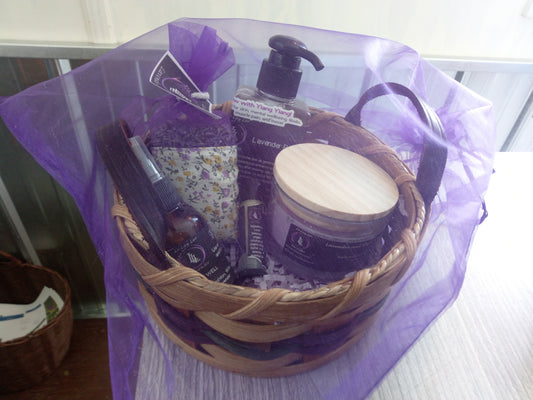 Lavender basket