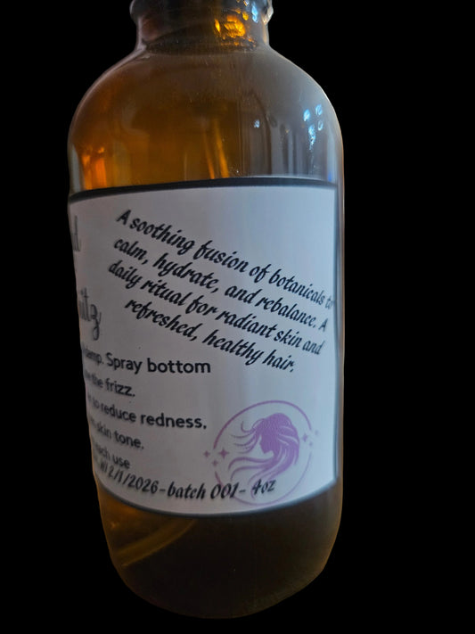Hiar and face spritz