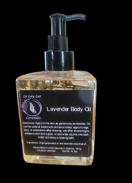Lavender body oil