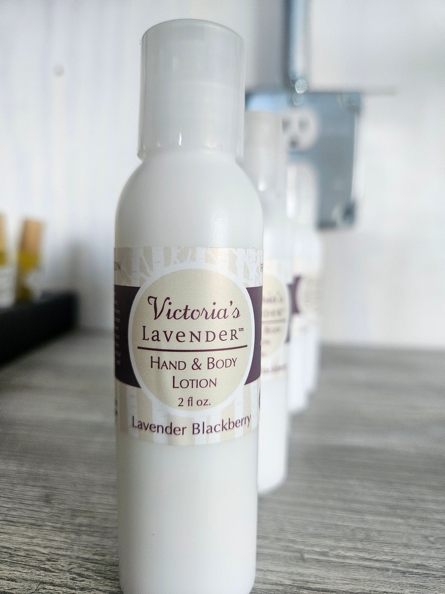 Lavender and blackberry lotion