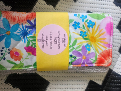 Washcloth reusable multipurpose