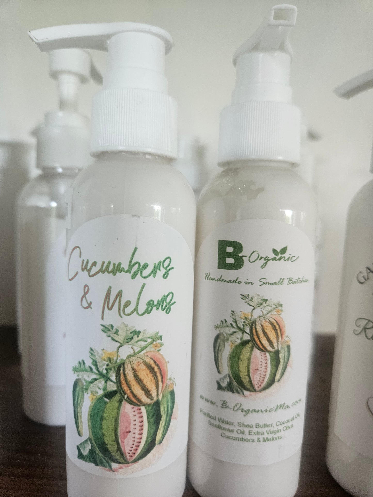 Cucumber lotion